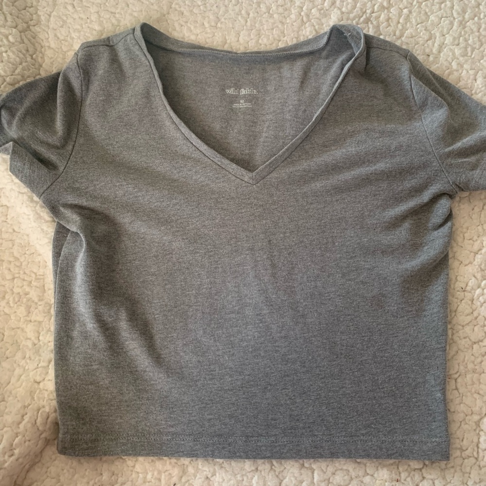 Cropped shirt